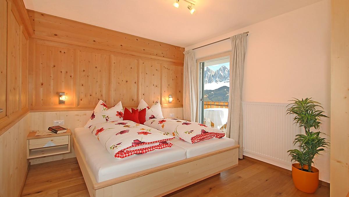 Schlafzimmer mit Geislerblick 