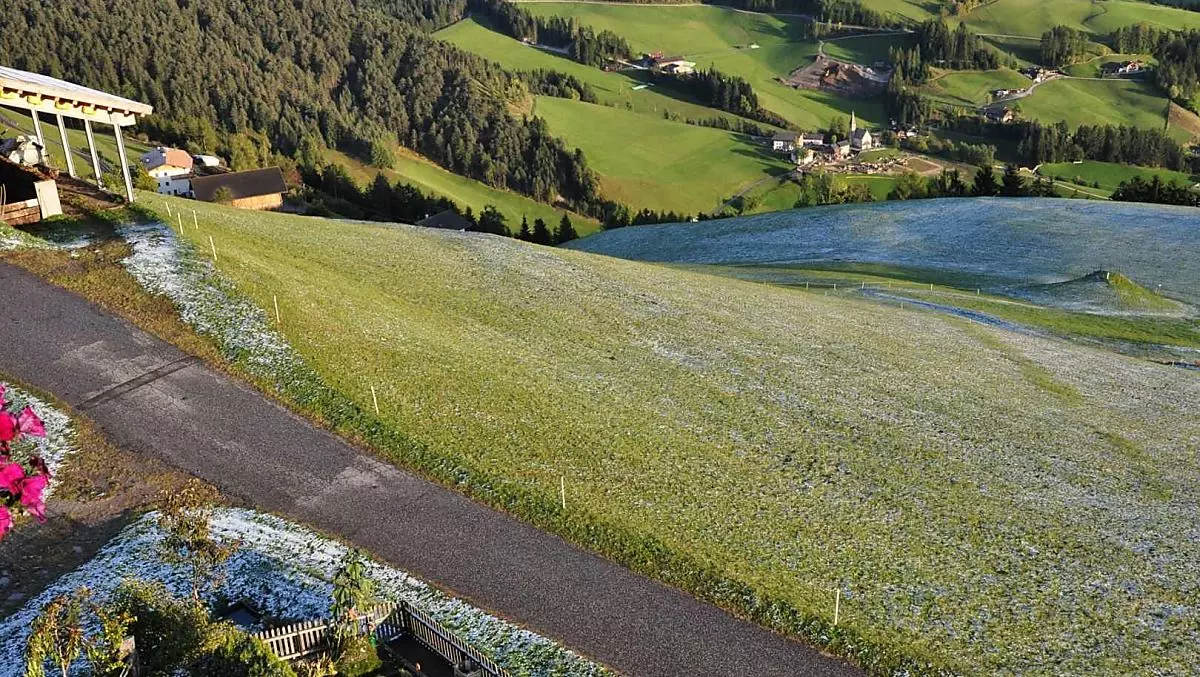 Der erste Schnee im Oktober