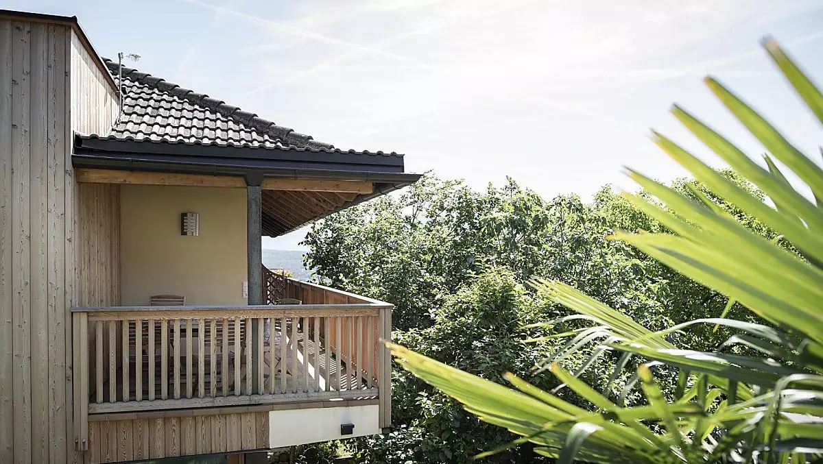 Gegen Süden und Westen gibt es Sonne pur