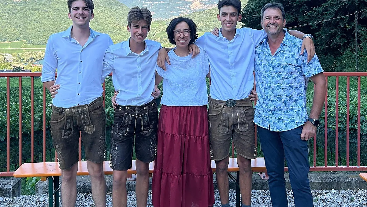Das sind wir: Familie Peterlin 