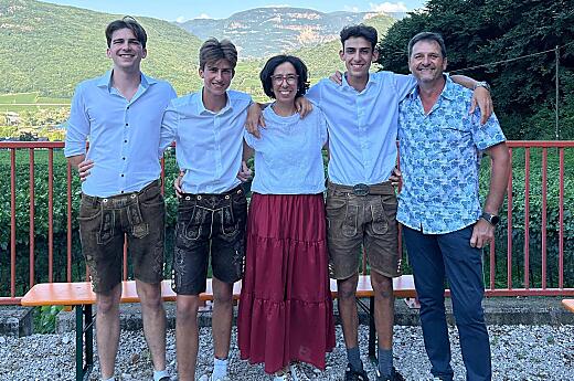 Das sind wir: Familie Peterlin 