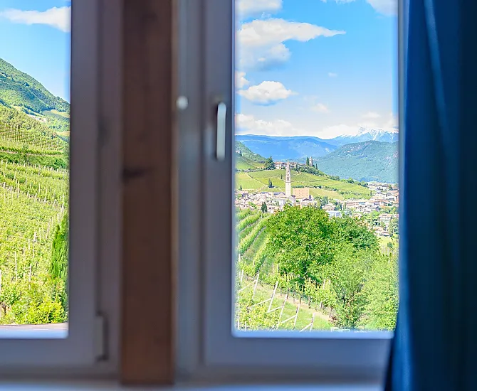 Ausblick nach Tramin